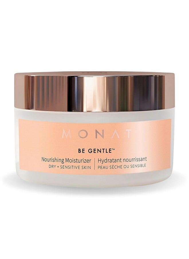 MONAT Be Gentle Nourishing Moisturizer - Face Moisturizer w/Hyaluronic Acid & Plant Stem Cells. Nourishing Moisturizer Face Cream. Anti-Aging & Hydrating Face & Neck Cream -Net Wt. 1.52 fl oz / 45 ml