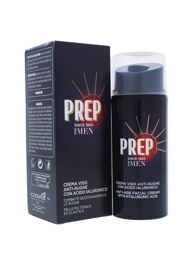 Anti-Age Facial Cream by Prep for Men - 2.5 oz Cream