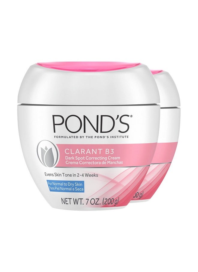 POND'S Dark Spot Corrector Clarant B3 Normal To Dry Skin,7 Ounce (Pack of 2)