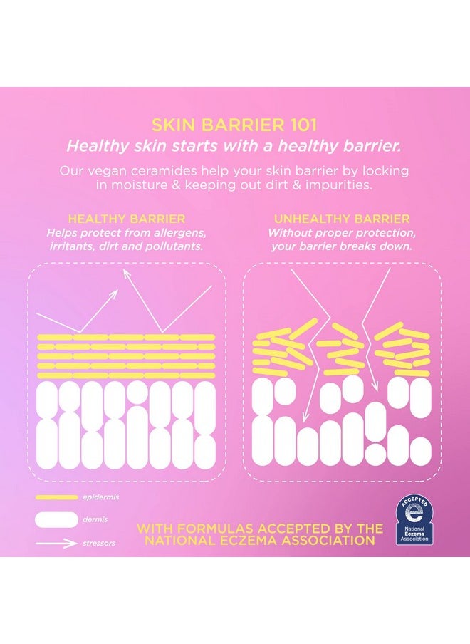 Pacifica Beauty Vegan Ceramide Barrier Cream, Skincare, Niacinamide, Shea Butter, Hydrating, Daily Face Moisturizer, Fragrance Free, Sensitive Skin, For All Skin Types, Vegan, 1.7 fl oz (1 Count)