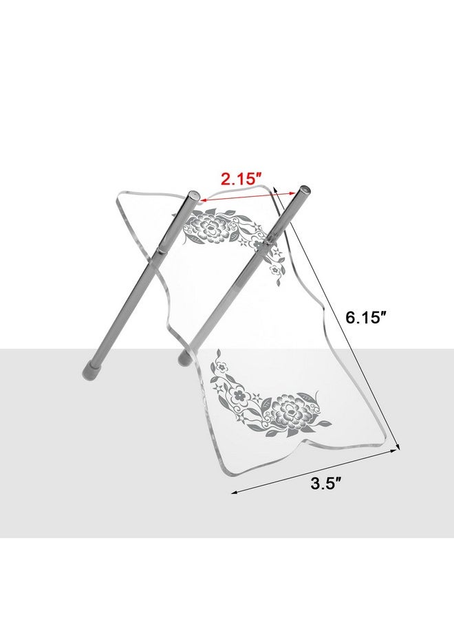 Beautyflier Acrylic Holder for Red Light Therapy for Face, Microcurrent Facial Device Holder, Acrylic Stand for Wrinkles Neck Tightening Device, Holder Only