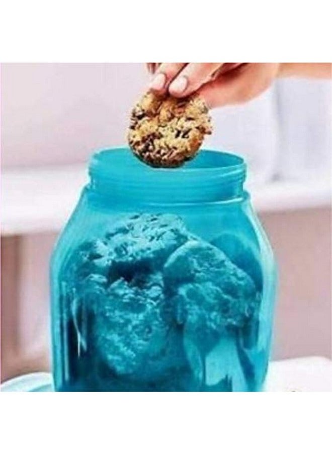 Tupperware Plastic Storage Container - 1.5 Litre, 1 Piece, Blue