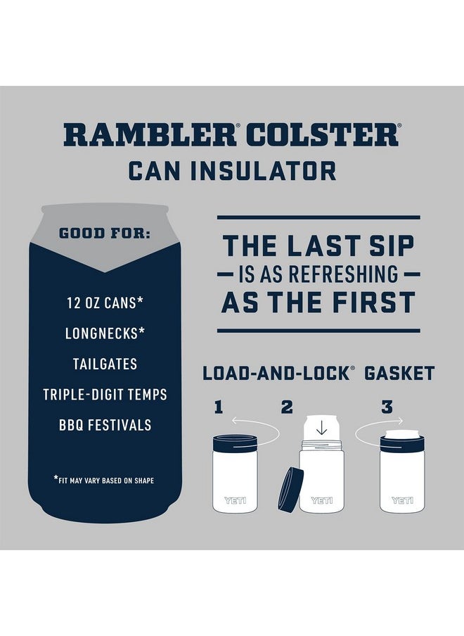 YETI Rambler 12 oz. Colster Can Insulator for Standard Size Cans, Wild Vine Red (NO CAN INSERT)