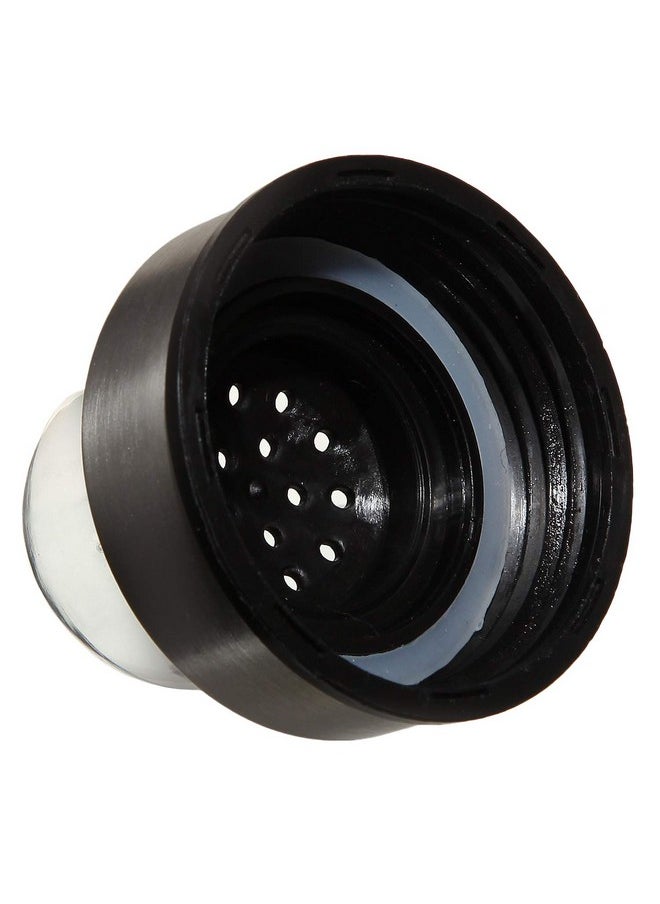 Femora Borosilicate Glass Spice Jar for Kitchen Storage and Organizer, 500Ml, Clear, Free Replacement of Lids