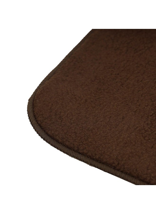 Kuber Industries Dish Dry Mat | Microfiber Drying Mat | Kitchen Drying Mat | Reversible Mat | Kitchen Absorbent Mat | Dish Dry Mat for Kitchen | 50x70 | Brown