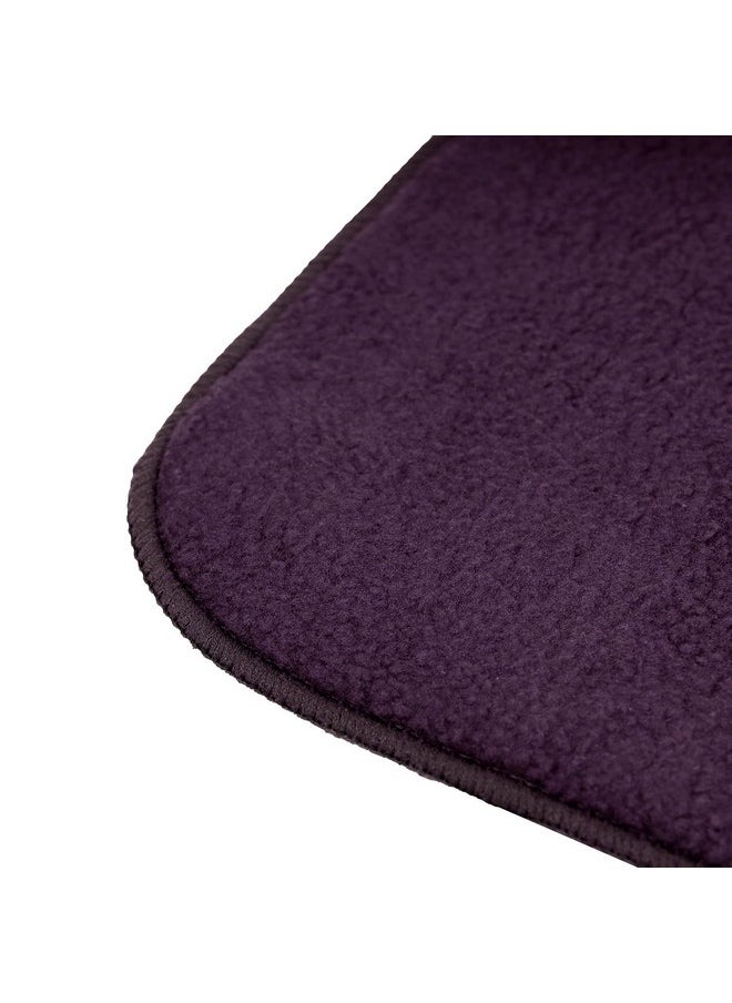 Kuber Industries Dish Dry Mat | Microfiber Drying Mat | Kitchen Drying Mat | Reversible Mat | Kitchen Absorbent Mat | Dish Dry Mat for Kitchen | 50x70 | Dark Purple