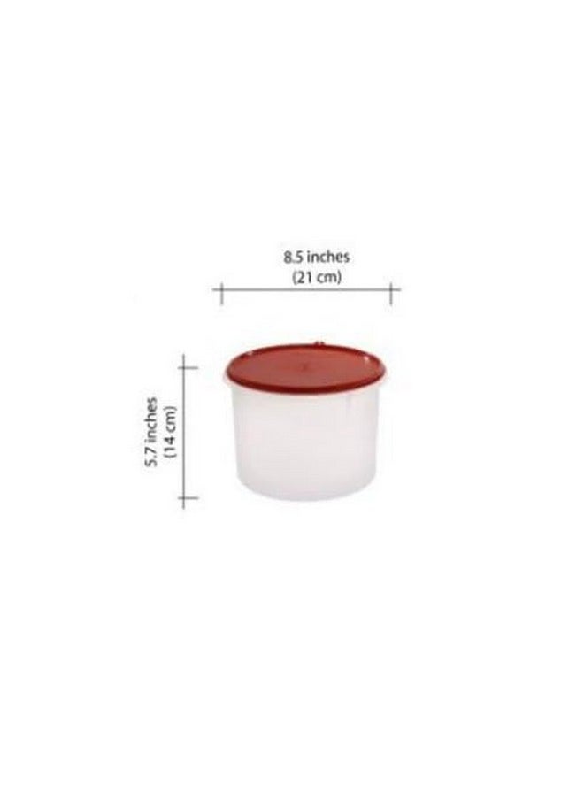 Tupperware Idly Dosa Flour Storage Containers Medium Size 3 litres Capacity -[Pack of 2 Pcs](Plastic)