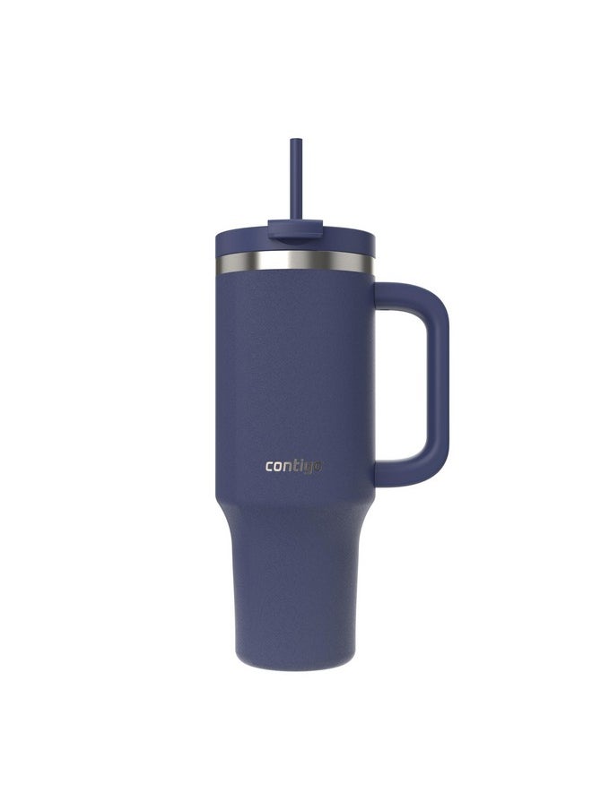 Contigo Streeterville 40oz Tumbler, Stainless Steel Vacuum Insulated, Leak-Proof, Cold for 29 Hours, Indigo