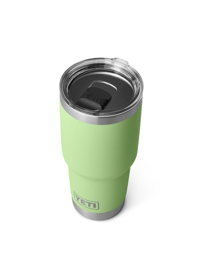 YETI Rambler 30 oz Tumbler, Stainless Steel, Vacuum Insulated with MagSlider Lid, Key Lime