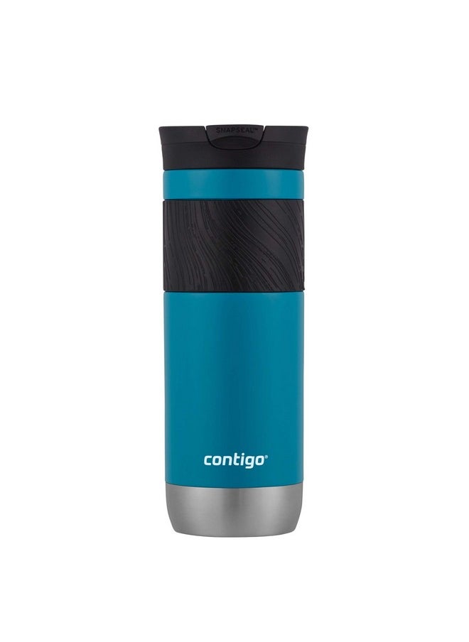 Contigo Byron 2.0 Stainless Steel Travel Mug with SNAPSEAL Lid and Grip, 20oz., Juniper