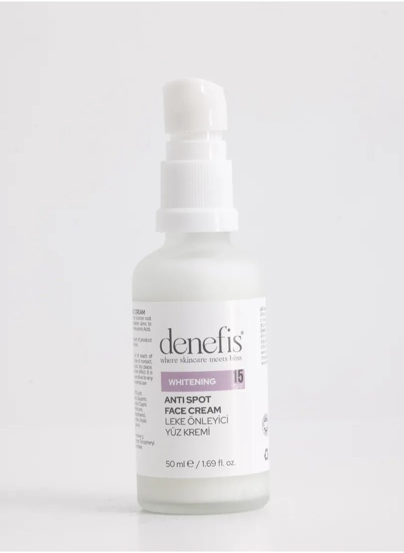 Denefis Whitening & Anti Spot Face Cream