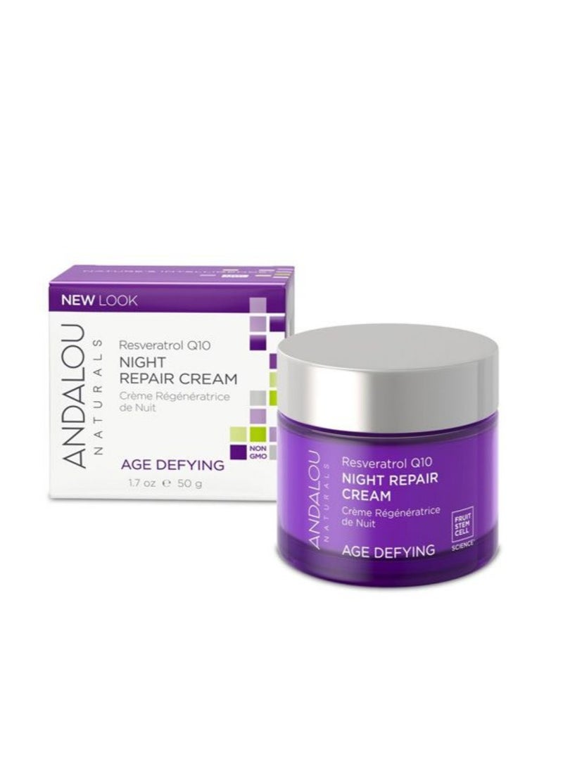 Andalou Resveratrol Q10 Night Repair Cream 50ml