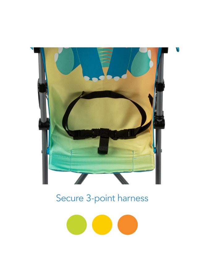 Cosco Character Umbrella Stroller, Easy to Store Anywhere with its Compact Umbrella fold, Stewie Stegosaurus