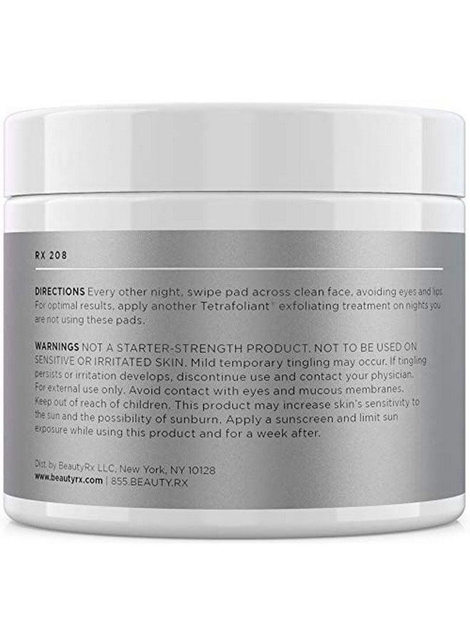 BeautyRx Advanced Exfoliating Therapy Pads - 10% Glycolic Acid - Chemical Peel At Home - 50 Pads