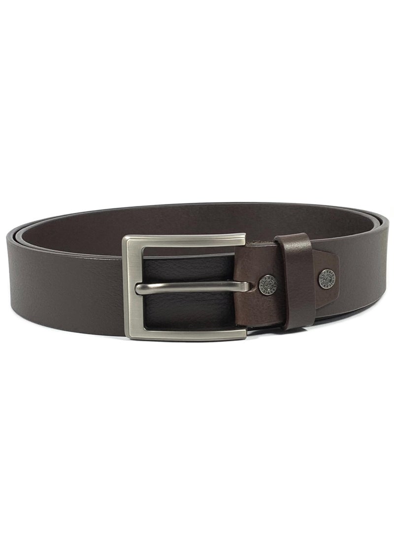 Classic Milano Genuine Leather Belt Men - Semi-Casual Men's Belts & Party Wear Belts for men, Casual Outfits Man Belt, Gifts - Men’s Leather Belt for Men