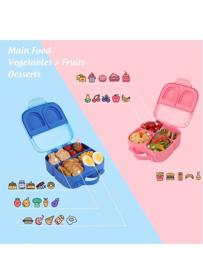 Bento Box Kids Lunch Box Lunch Box Containers for Toddler Kids