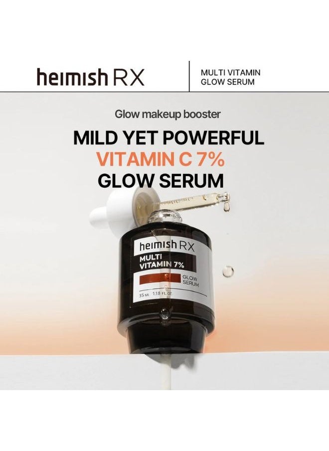 RX Multi Vitamin 7% Glow Serum 35ml, Glow Makeup Booster