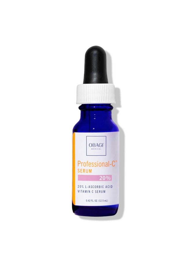 Obagi Professional-C 20% Vitamin C Serum - Helps Brighten Skin Tone and Minimize the Appearance of Fine Lines & Wrinkles - 0.42 oz