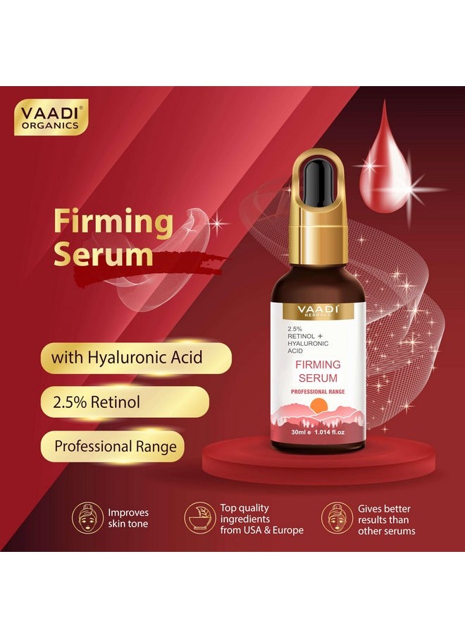 Vaadi Herbals Skin Firming Serum With 2.5% Retinol & Hyaluronic Acid