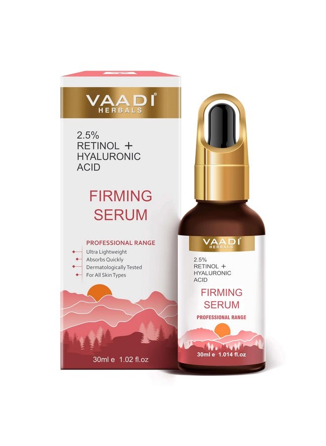 Vaadi Herbals Skin Firming Serum With 2.5% Retinol & Hyaluronic Acid