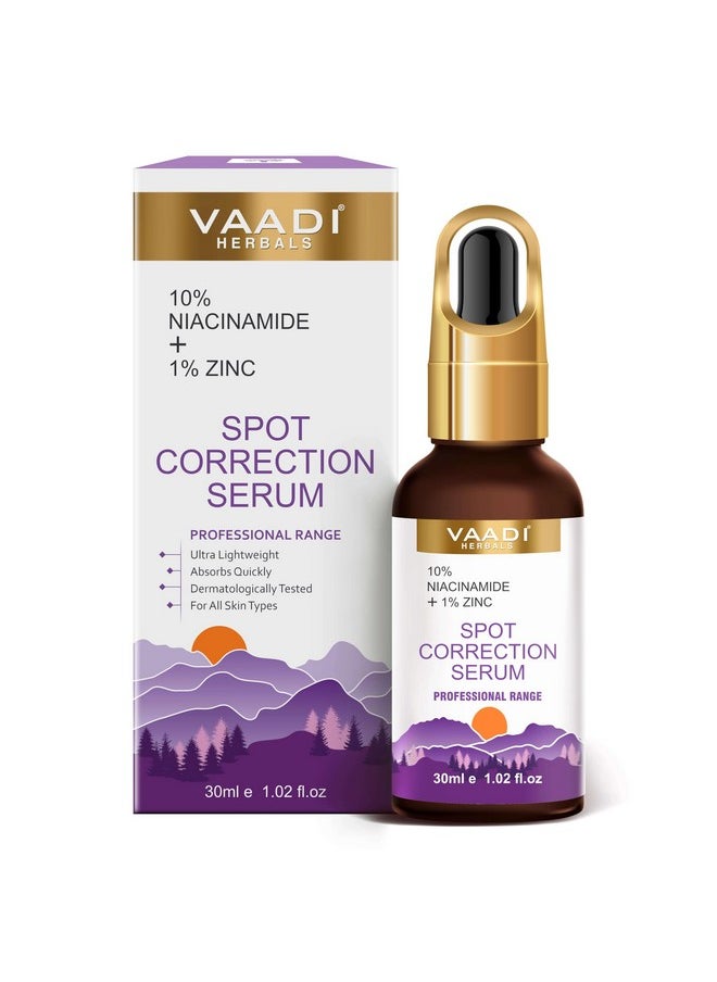 Vaadi Herbals Spot Correction Serum With 10% Niacinamide & 1% Zinc