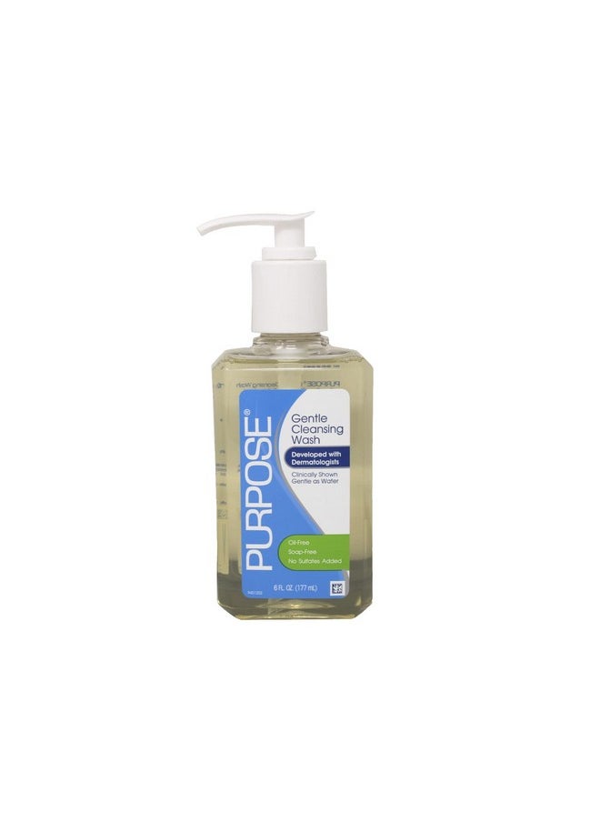 Purpose Gentle Cleansing Wash, 6 oz (Pack of 2)