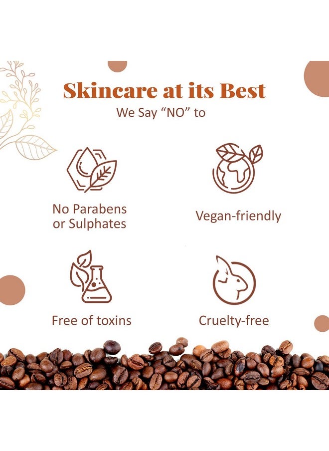 NutriGlow NATURAL'S Coffee Face Cleanser with Yogurt & Honey for Blackhead Removal Face Wash (100 g)