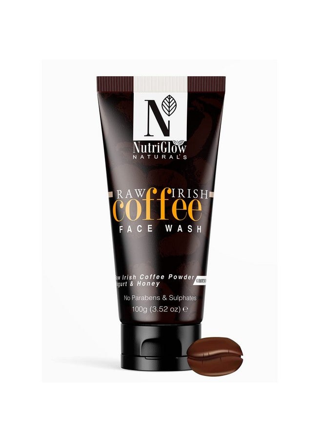 NutriGlow NATURAL'S Coffee Face Cleanser with Yogurt & Honey for Blackhead Removal Face Wash (100 g)