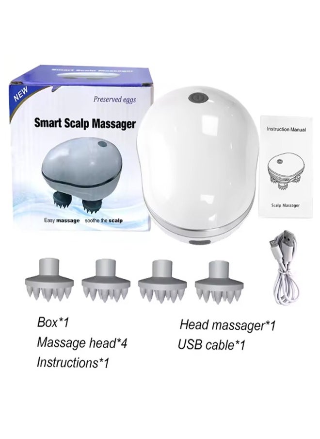 Smart Scalp Massager - Portable Head Relaxation Device