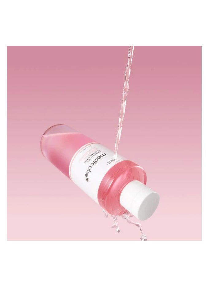 PDRN Pink Peptide Toner I Pink Glow Toner for Skin Boosting, Soothing and Calming, Uneven Skin Tone, Rose PDRN & Peptide & Niacinamide, Korean Skin Care (250ml)