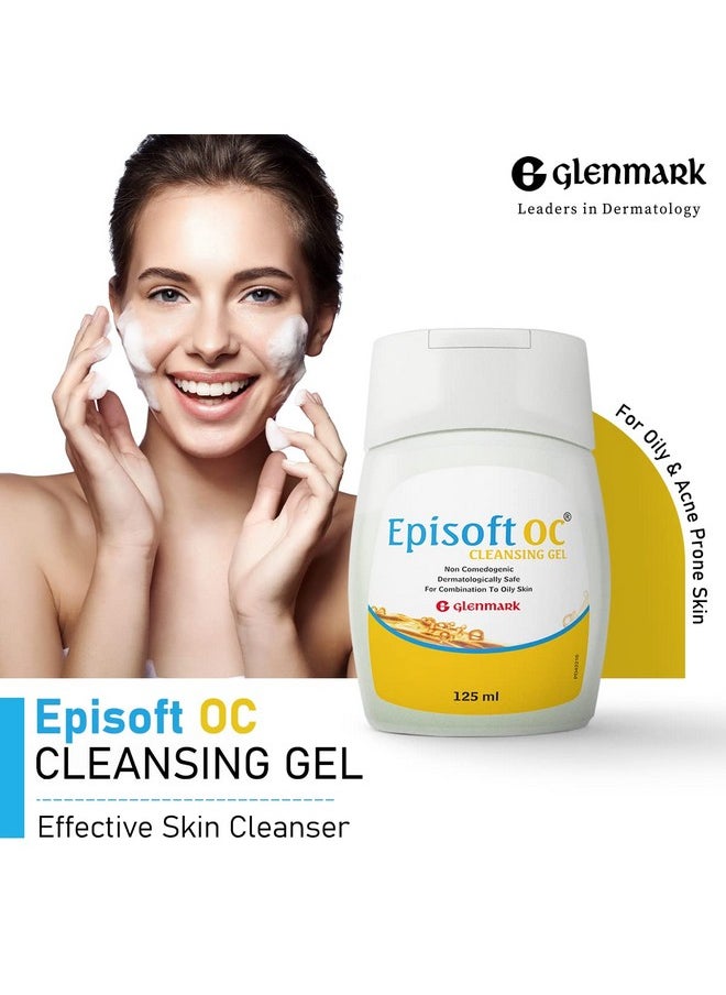 Episoft Oc Gel For Acne-Prone and Oily Skin, 125 ml, Pack of 3