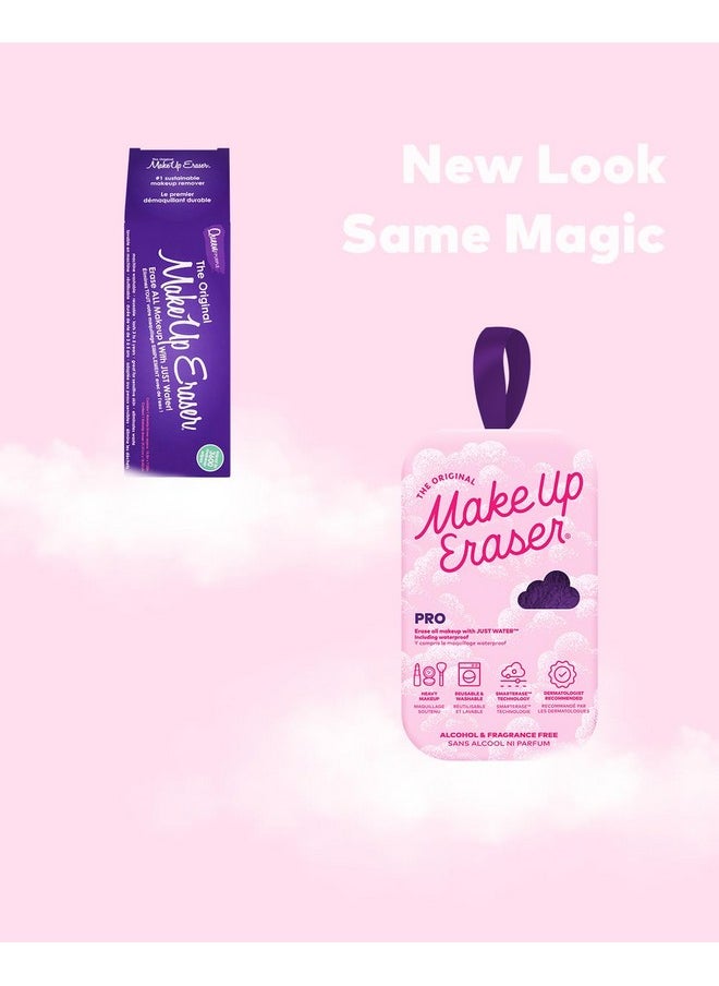 The Original MakeUp Eraser, Erase All Makeup With Just Water, Including Waterproof Mascara, Eyeliner, Foundation, Lipstick, and More (Queen Purple)