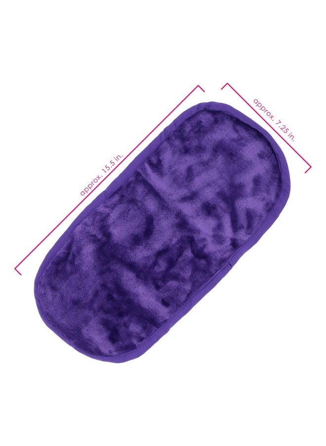 The Original MakeUp Eraser, Erase All Makeup With Just Water, Including Waterproof Mascara, Eyeliner, Foundation, Lipstick, and More (Queen Purple)