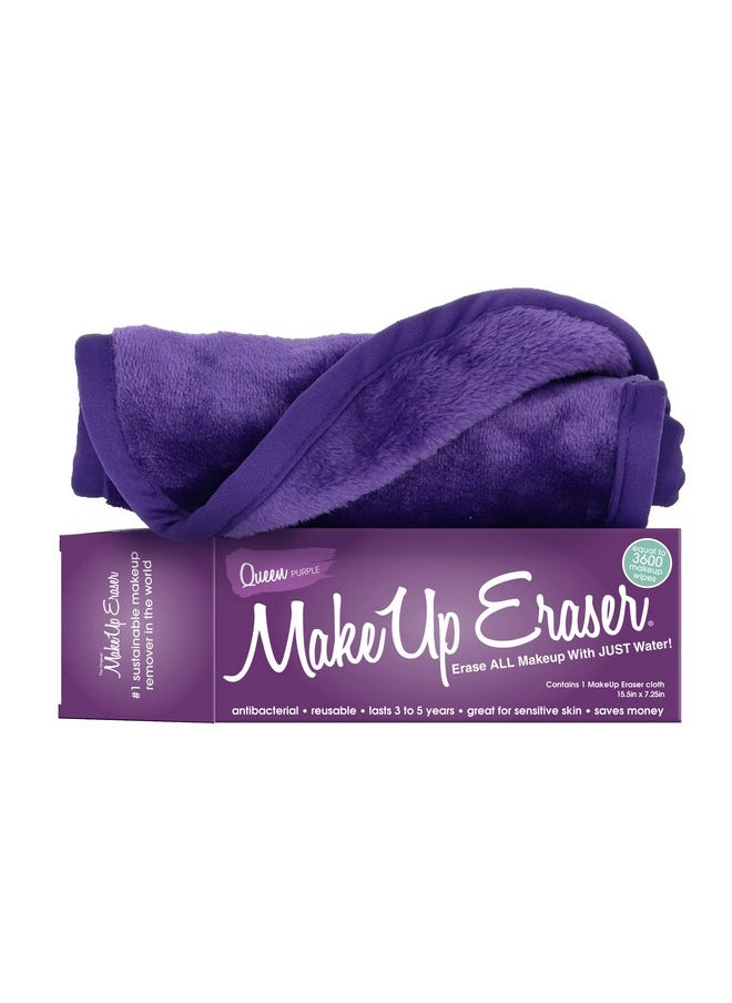 The Original MakeUp Eraser, Erase All Makeup With Just Water, Including Waterproof Mascara, Eyeliner, Foundation, Lipstick, and More (Queen Purple)