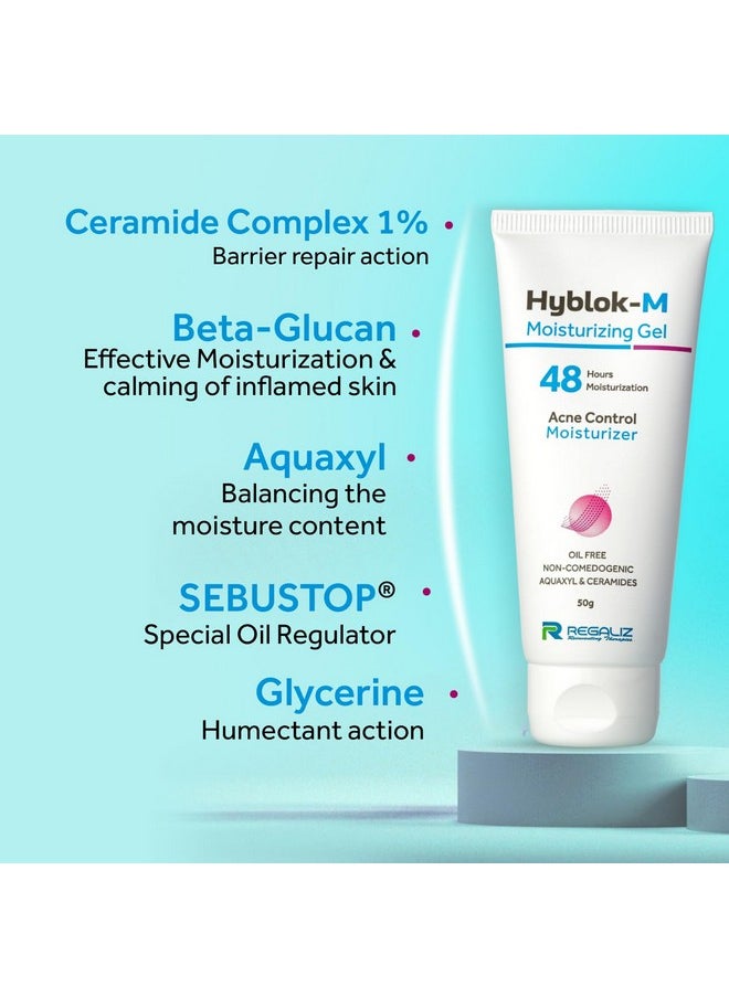 Regaliz Hyblok Acne Control Kit | Moisturzing Gel & Sunscreen Gel