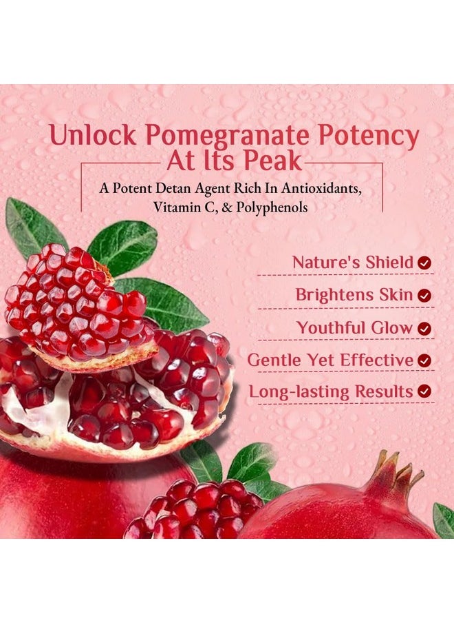Richfeel Detan Facial Kit | Pomegranate Infused De-tanning Skincare for Brighter Complexion and Reduced Pigmentation | 30 g