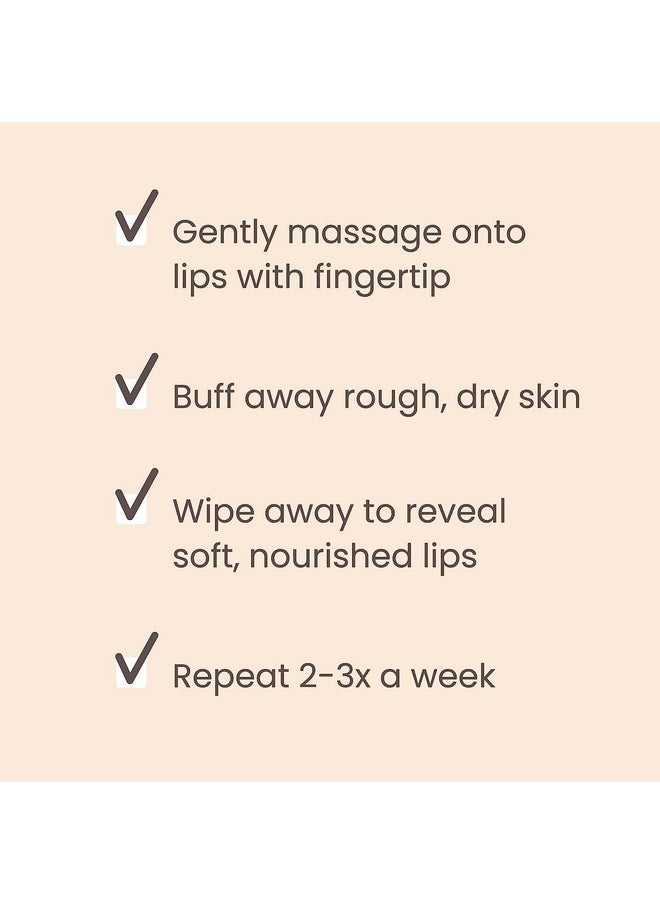 Burt's Bees Overnight Lip Sleeping Mask Stocking Stuffers, Exfoliating Scrub Restores, Hydrates & Smooths Lips to Reduce Fine Lines, Ceramide Infused Formula, Passionfruit + Ultra Conditioning(2-Pack)
