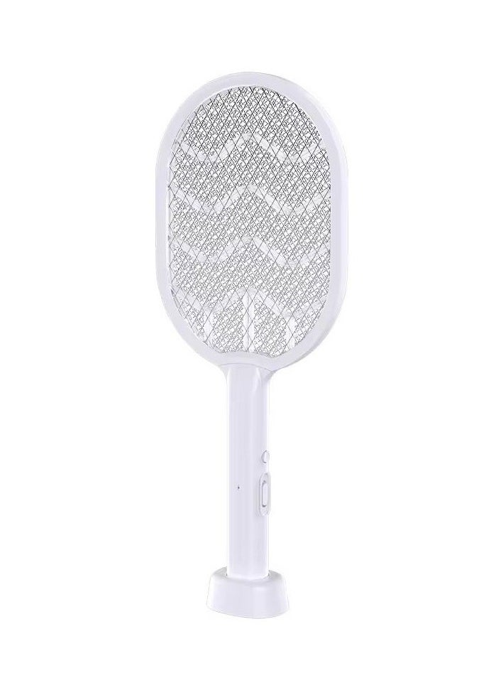 Electric Bug Zapper,Rechargeable Mosquito Swatter with Safety Mesh can Intelligently Trapping Mosquitoes Indoor and Outdoor