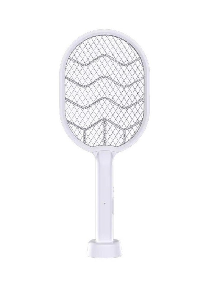 Electric Bug Zapper,Rechargeable Mosquito Swatter with Safety Mesh can Intelligently Trapping Mosquitoes Indoor and Outdoor