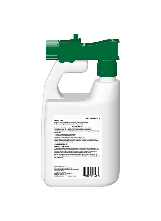 Advantage Yard & Premise Spray | Kills Fleas & Ticks & More | 32 oz.