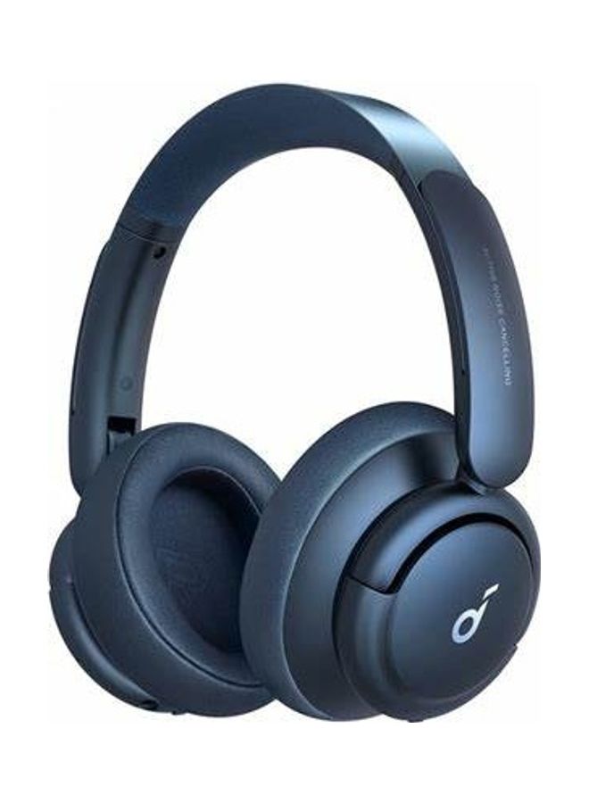 Space Q45 Adaptive Active Noise Cancelling Headphones, Reduce Noise by Up to 98%, 50H Playtime, App Control, LDAC Hi-Res Wireless Audio, Clear Calls Blue