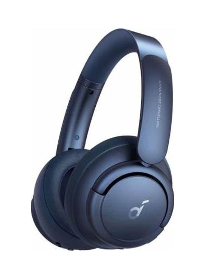 Space Q45 Adaptive Active Noise Cancelling Headphones, Reduce Noise by Up to 98%, 50H Playtime, App Control, LDAC Hi-Res Wireless Audio, Clear Calls Blue