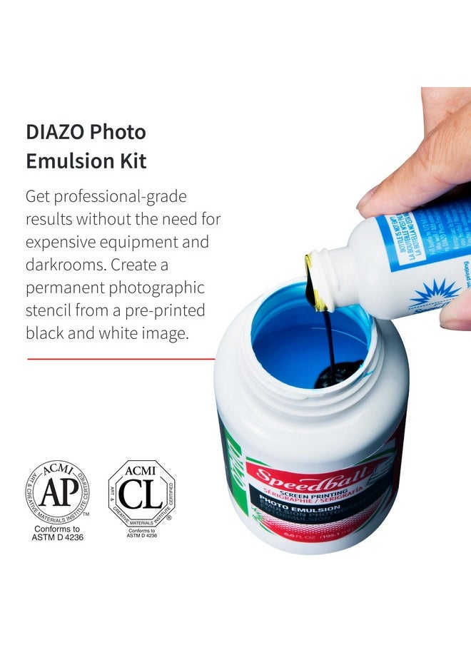 Speedball Art Products Diazo Photo Emulsion Kit for Screen Printing
