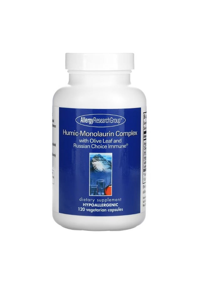 Humic Monolaurin Complex 120 Vegetarian Capsules