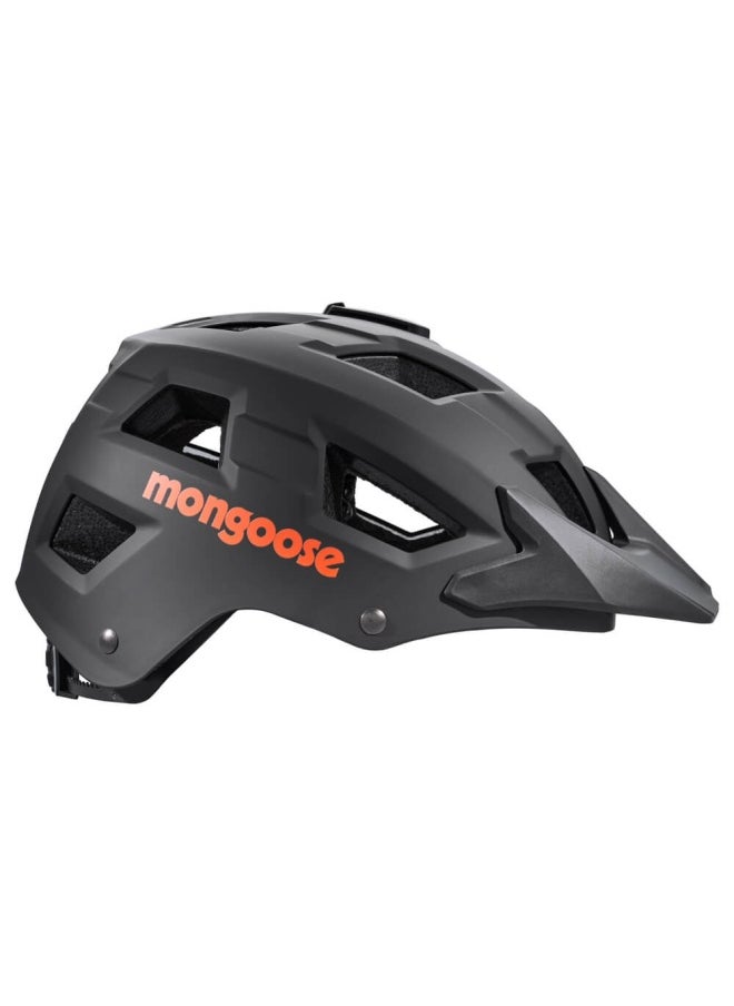 Mongoose Capture Adult Helmet (Black)