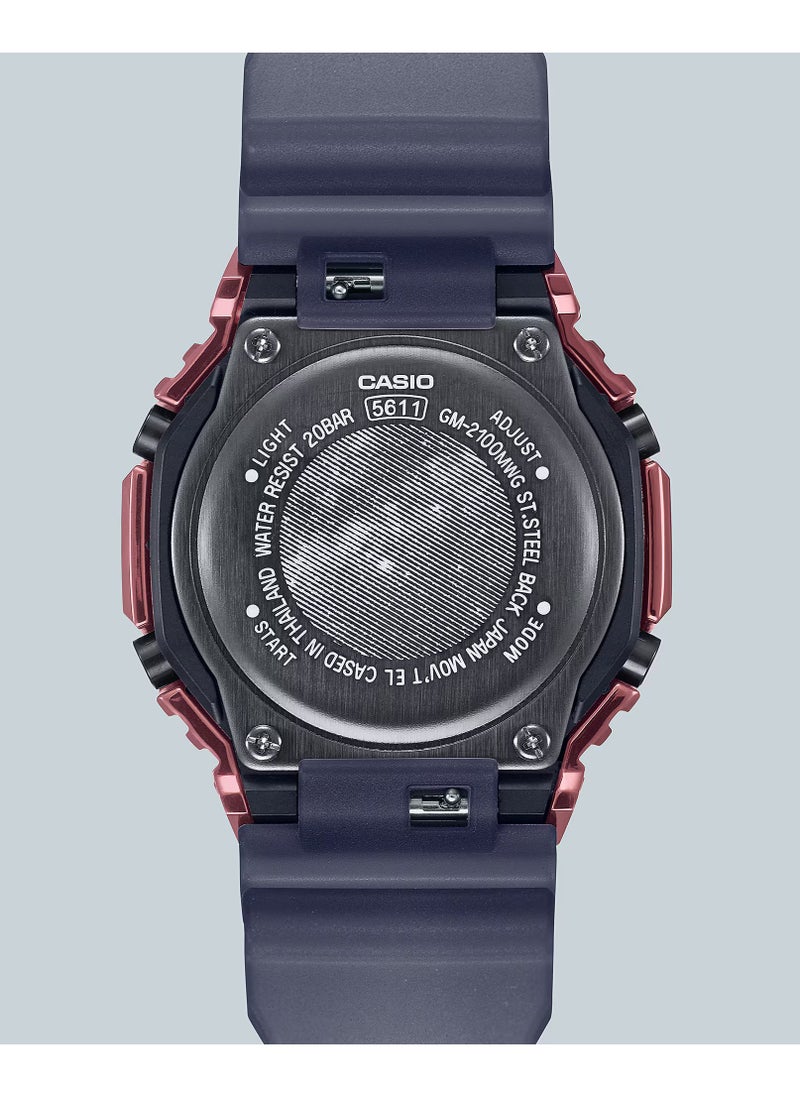 Analog+Digital Resin Band Watch GM-2100MWG-1