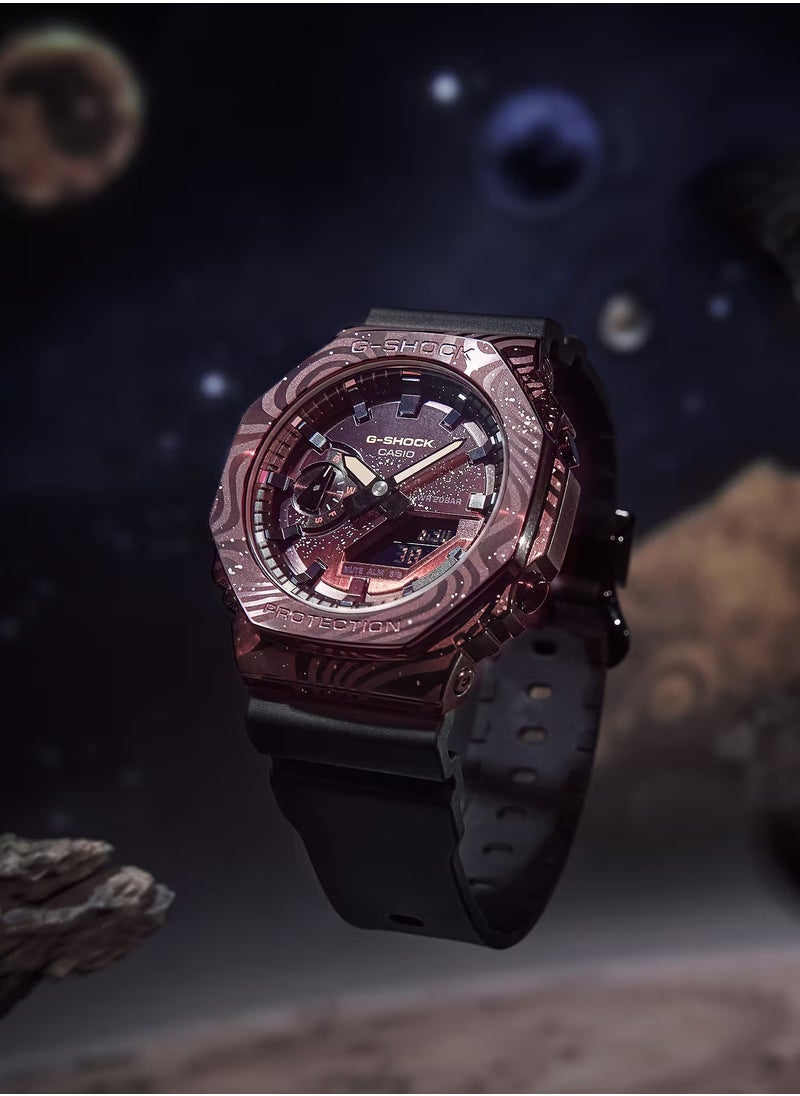 Analog+Digital Resin Band Watch GM-2100MWG-1