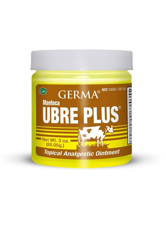 Germa Manteca Ubre Plus with Tea Tree Oil 3 oz. Jar