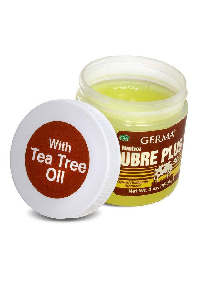 Germa Manteca Ubre Plus with Tea Tree Oil 3 oz. Jar