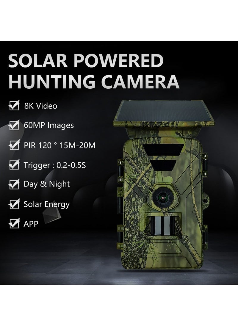 New Solar powered Infrared Camera with Built in Rechargeable Battery